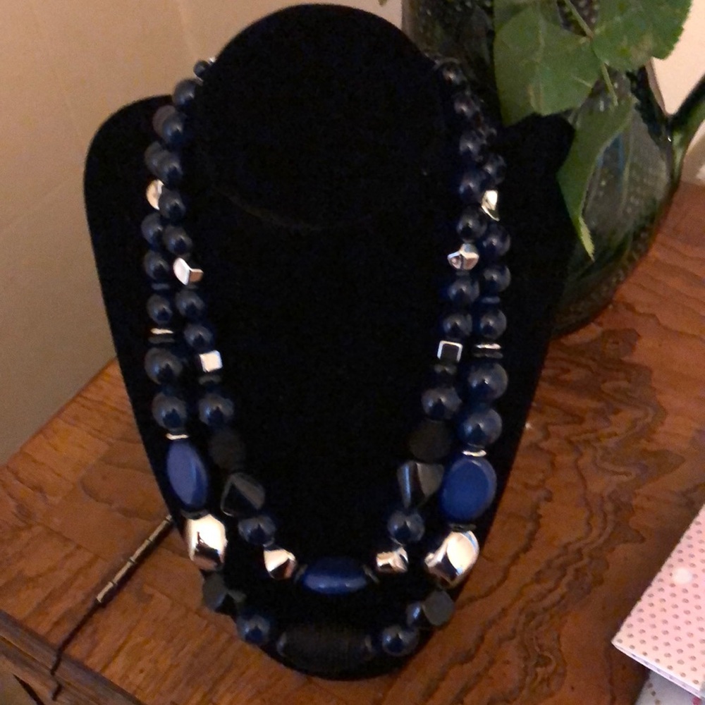 Beautiful Chico’s double strand necklace